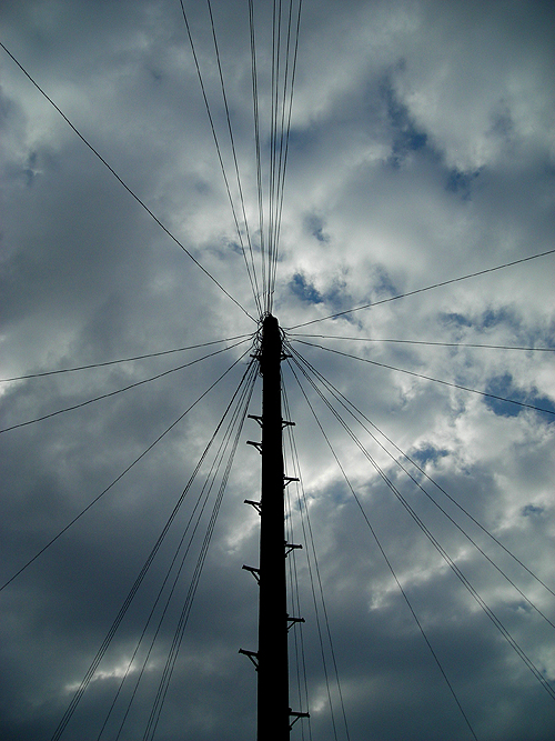 telephone wires